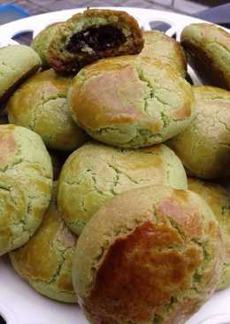 Greentea chocolate cookies