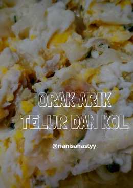 Orak arik telur dan kol