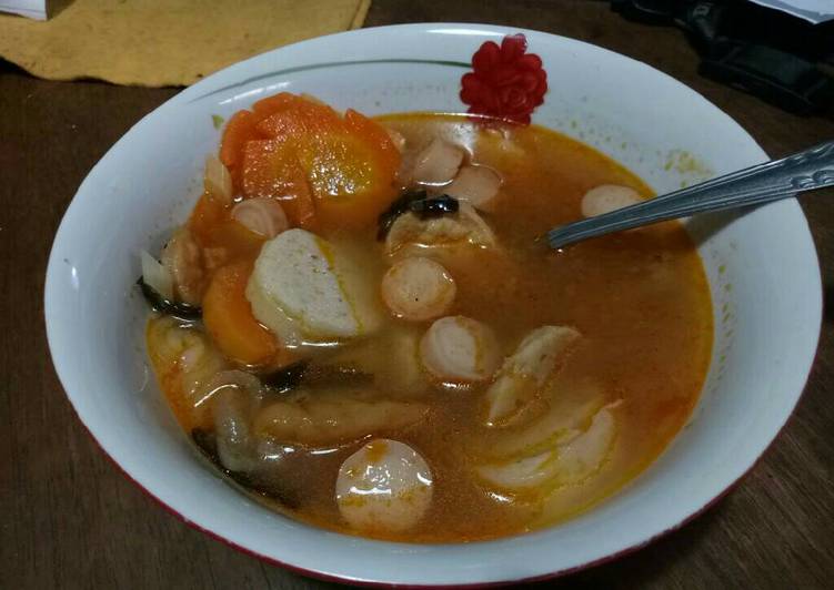 gambar untuk resep Soup merah ala ala segarnya