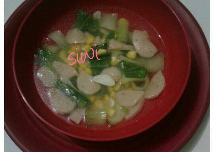 resep makanan Sayur Bening Baby Pakchoy