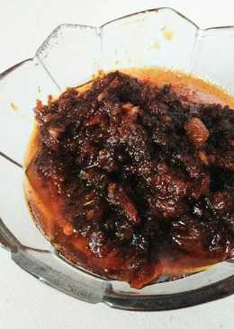 Sambal terasi goreng pedas manis