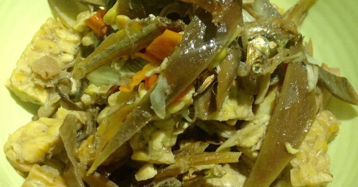 Cah jantung pisang ikan teri 14 resep Cookpad