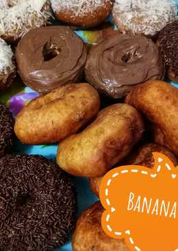 Banana Doughnuts | Donut Pisang