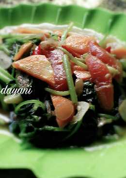 Tumis Bayam Saus Tiram