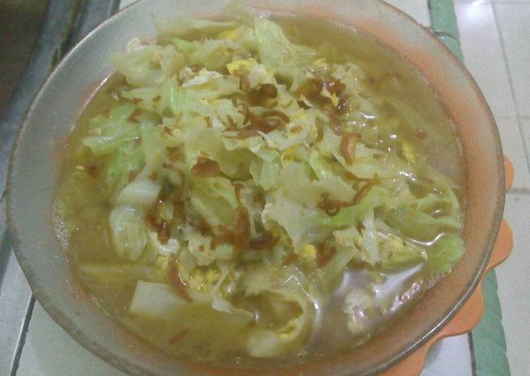 gambar untuk resep makanan Sayur orak arik Kol