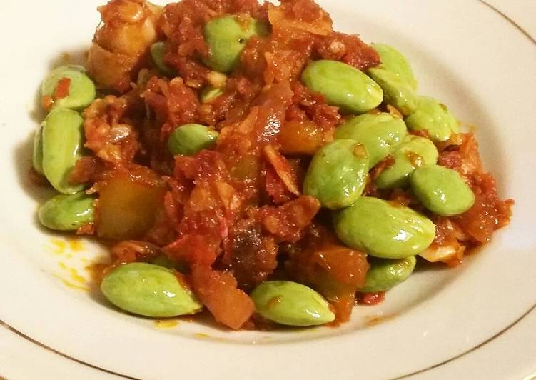 gambar untuk resep makanan Sambal Petai