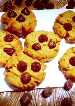 Cocochip butter cookies (No mixer)