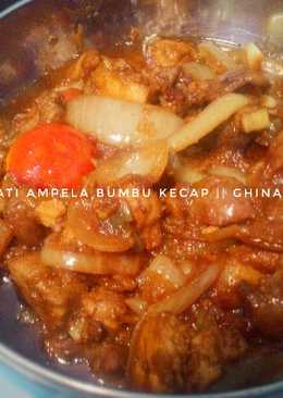 Ati Ampela Tahu Bumbu Kecap