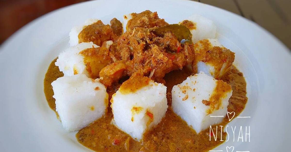 98 resep lontong sate ayam  enak dan sederhana Cookpad