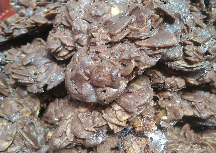 bahan dan cara membuat Ampyang Coklat Almond