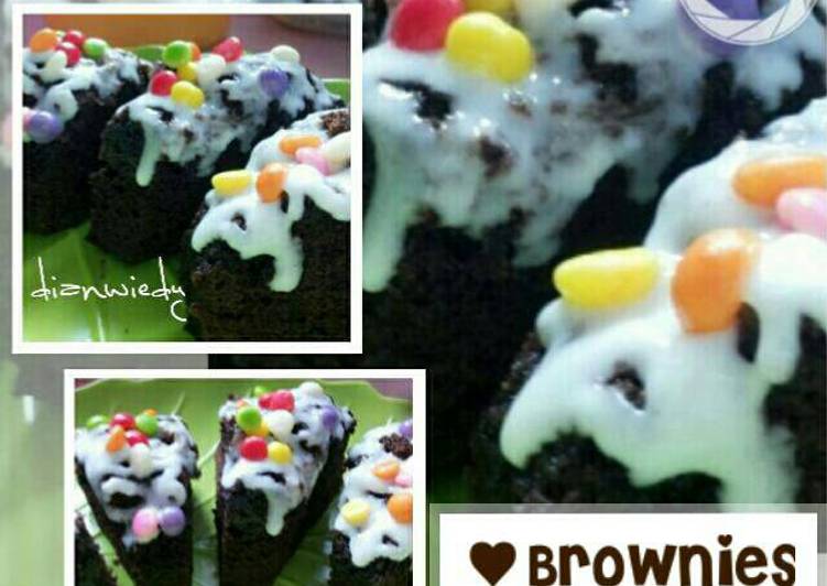 gambar untuk cara membuat Brownies kukus coklat simple