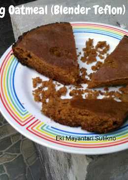 Bolu Pisang Oatmeal (Blender, Teflon)