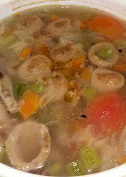 Sop Sayur Ceker Pentol