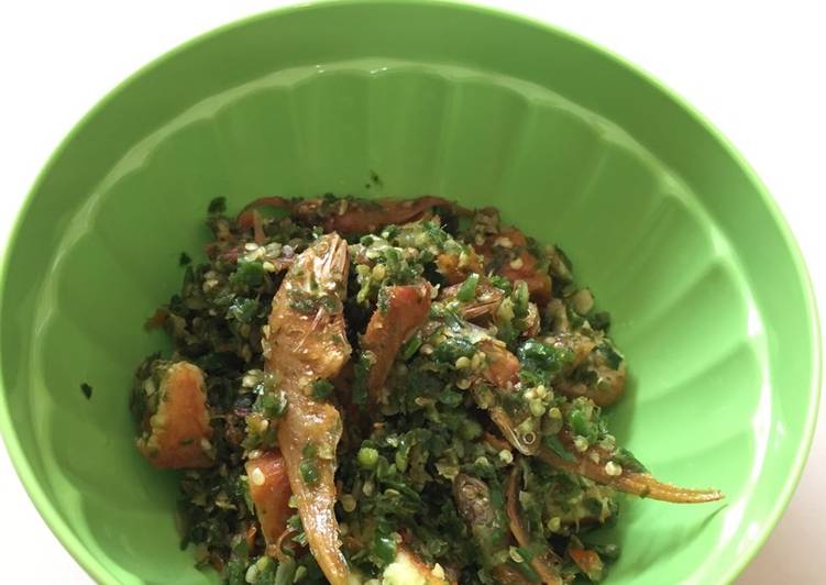 Resep Sambel Hijau, Terong Ungu dan Ikan Asin Karya Seorang Musafir |bunga-dapane| 1001 Resep ...