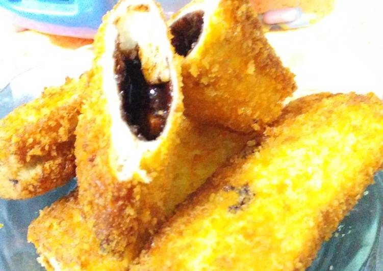 gambar untuk resep makanan Roti Goreng Crispy Coklat Keju