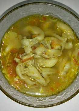 Tumis Kuah Jamur tiram