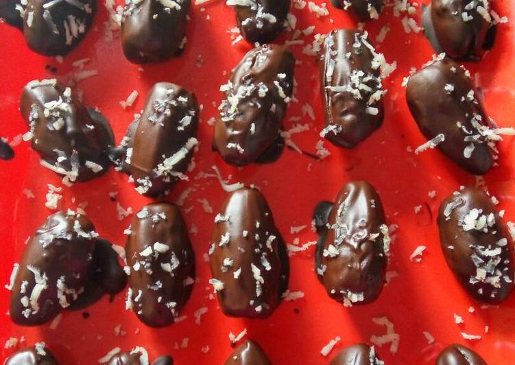 Resep Coklat Kurma isi keju Kiriman dari Nola