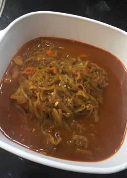 Sambel goreng labu siam