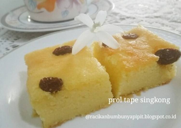 resep makanan Resep Prol Tape Singkong