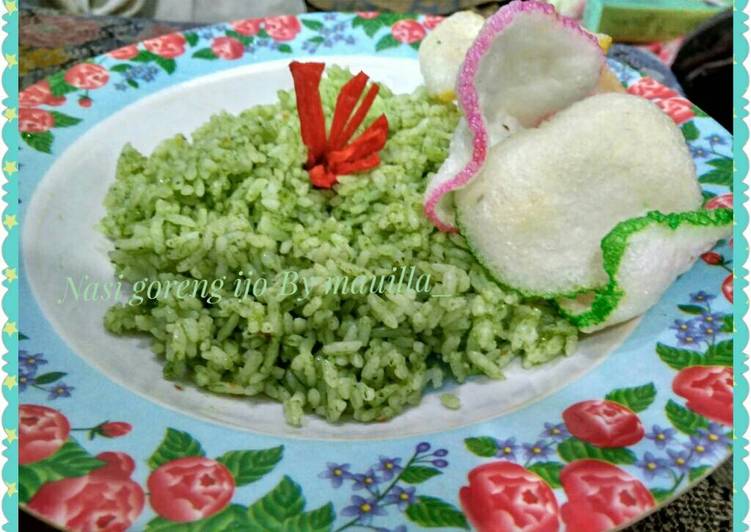 Resep Nasi goreng ijo mlostro - Dapoer Aiyla