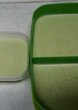 Ice cream alpukat keto