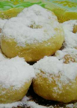 Donat salju no telur no kentang