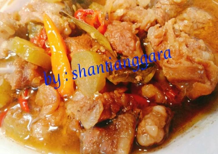 gambar untuk resep Asem asem daging