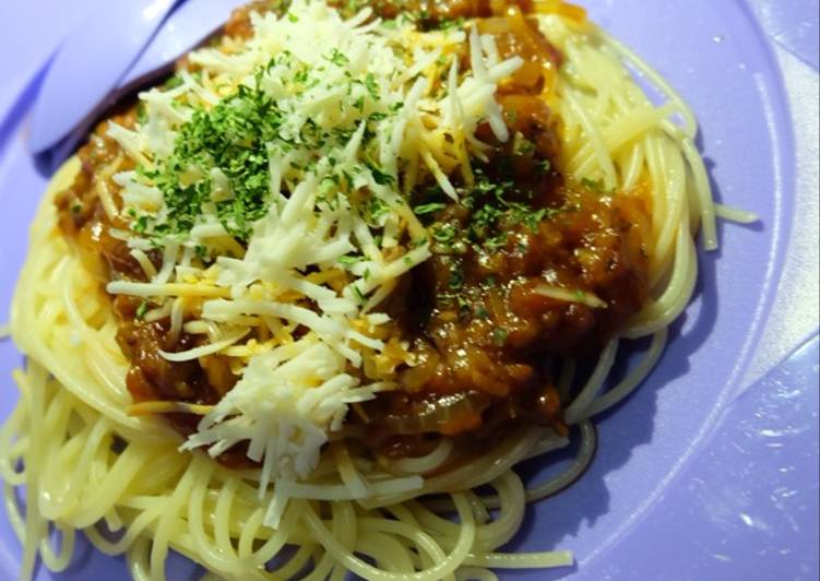 Resep Spaghetti Bolognese Kiriman dari Moonies Kitchen