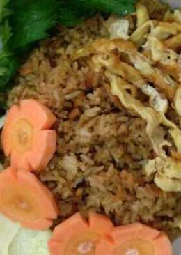 Nasi goreng bumbu udang