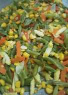 Tumis buncis wortel jagung