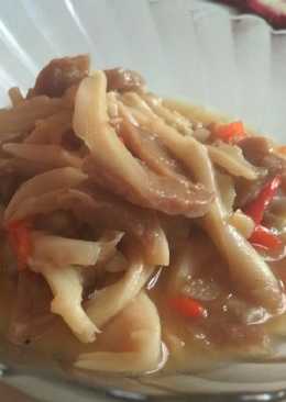 Tumis Jamur Bakso Simple