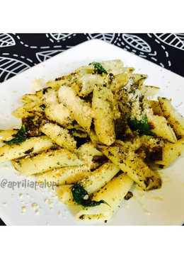 Chicken Spinach Pesto Penne ala Bunda A&A - simpel pake banget