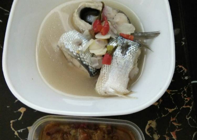 Resep Sop bandeng sambal terasi