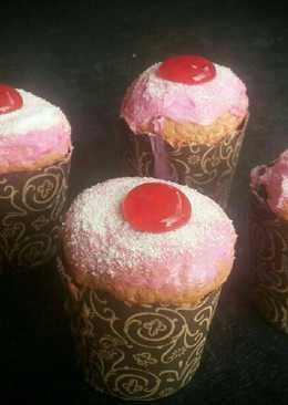 Strawberry Hokkaido Chiffon CupCakeS #Pr_AnekaChiffon