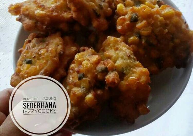 resep masakan Perkedel Jagung Sederhana