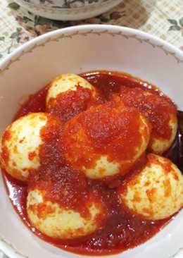 Telur ayam balado