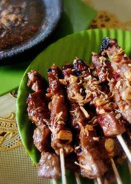 Sate sapi "moowww", yummy