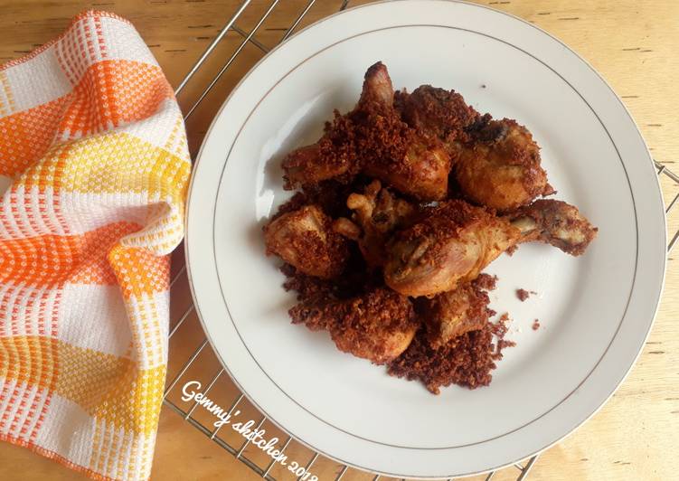 gambar untuk cara membuat Ayam Goreng Kemiri