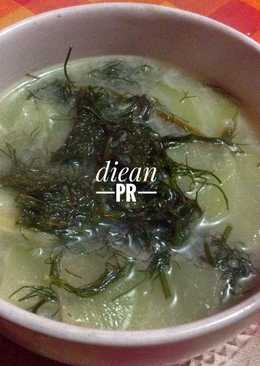 Sayur bobor daun adas