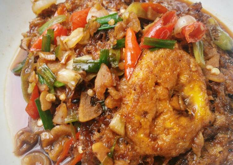 Resep Telur ceplok siram kecap