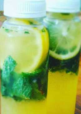 Mint lemonade squash