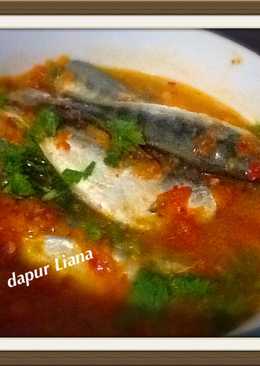 Steam / kukus ikan selar sambal (ala diet)