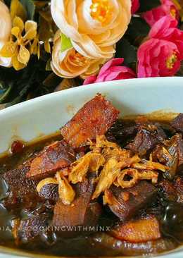 Lidah Sapi Saus Inggris