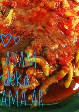 Usus ayam pedas