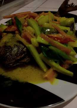 Ikan acar kuning super simple