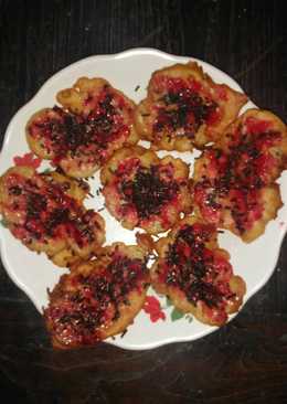 Pisang goreng selai Strawberry ðŸ®