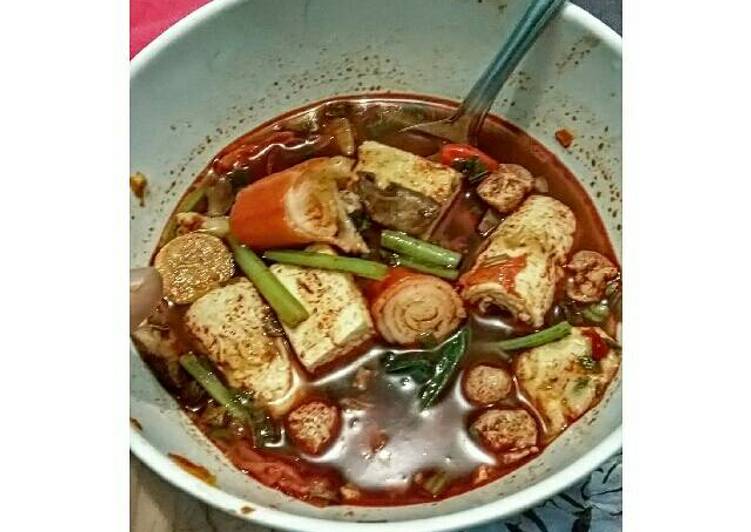 resep makanan Suki tomyam rumahan