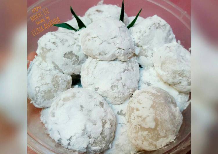 resep makanan Kue Mochi isi Kacang