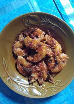 Udang goreng tepung saos asam manis