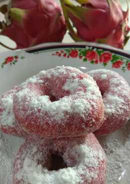 Donat buah naga